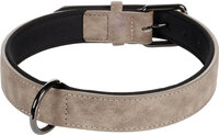 Halsband met neopreen Delu Taupe