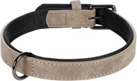 Halsband met neopreen Delu Taupe