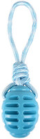 Speelgoed Rudo Trektouw &amp; Rugbybal Twist Lichtblauw