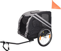 Fietskar Juliette Grijs &amp; Zwart