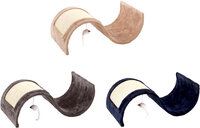 Krabplank Kitty Beige &amp; Grijs &amp; Blauw