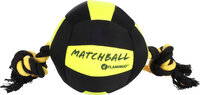 Speelgoed Matchball Aqua Bal met touw Zwart &amp; Geel