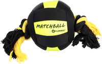 Speelgoed Matchball Aqua Bal met touw Zwart &amp; Geel