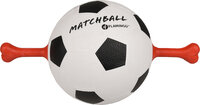 Speelgoed Matchball Voetbal met halter Wit &amp; Zwart