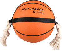 Speelgoed Matchball Basketbal met touw Oranje