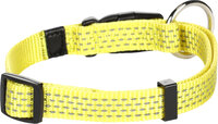 Halsband Len Fluo geel