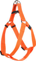 Harnas Step&amp;Go Len Fluo oranje