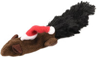 Kerst Speelgoed Muis Beige &amp; Bruin &amp; Grijs &amp; Rood &amp; Wit