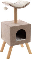 Krabpaal Scandi Beige &amp; Naturel &amp; Wit