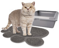 Kattenbakmat Pitou Matti Grijs