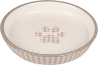 Eetschaal Mylo Rond Beige &amp; Wit
