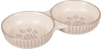 Eet- en drinkpot Combo Mylo Beige &amp; Wit