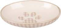 Eetschaal Mylo Rond Beige &amp; Wit