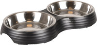 Eet- en drinkpot Duo Dinner Aschau Zwart &amp; Zilver