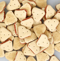 Snack Crunch Koekje Sandwich Bruin