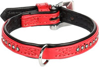 Halsband Gevoerd Monte Carlo Rood