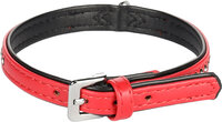 Halsband Gevoerd Monte Carlo Rood