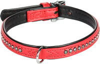 Halsband Gevoerd Monte Carlo Rood