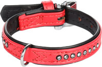 Halsband Gevoerd Monte Carlo Rood