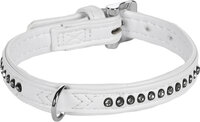 Halsband Gevoerd Monte Carlo Wit