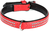 Halsband Gevoerd Monte Carlo Rood