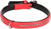 Halsband Gevoerd Monte Carlo Rood