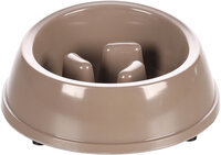 Eetpot Slow feeder Mangi Rond Taupe