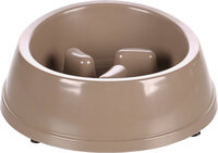 Eetpot Slow feeder Mangi Rond Taupe