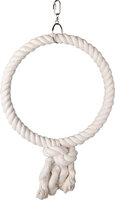 Vogelspeelgoed Hakan Ring Touw Wit