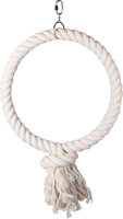 Vogelspeelgoed Hakan Ring Touw Wit