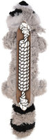 Kong Speelgoed Knots Scrunch Wasbeer met touw Grijs