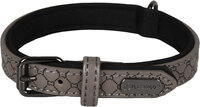 Halsband met neopreen Patti Grijs