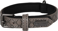 Halsband met neopreen Patti Grijs