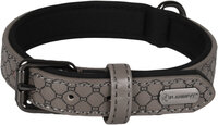 Halsband met neopreen Patti Grijs