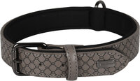 Halsband met neopreen Patti Grijs