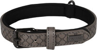 Halsband met neopreen Patti Grijs