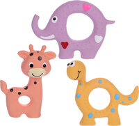 Speelgoed Diero Giraf &amp; Olifant &amp; Dinosaurus Meerdere kleuren
