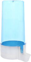 Drink- en voederfontein Neri Rond Blauw &amp; Wit