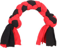 Speelgoed Womas Touw Geweven met 2 knopen Rood &amp; Zwart