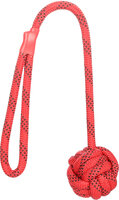 Speelgoed Vokas Trektouw &amp; Knoopbal Rood