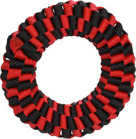 Speelgoed Movas Ring Geweven Rood &amp; Zwart