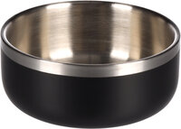 Eet- en drinkpot Lora Rond Zwart &amp; Zilver
