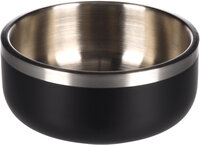 Eet- en drinkpot Lora Rond Zwart &amp; Zilver