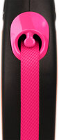 Flexi Rollijn New Neon Band Fluo roze