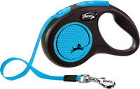 Flexi Rollijn New Neon Band Fluo blauw