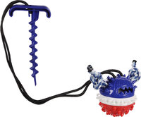 Speelgoed Gazo Grondpin met bal Donkerblauw