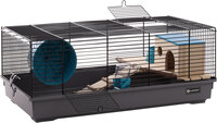 Hamsterkooi Jang Zwart Grijs