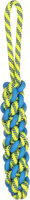 Speelgoed Tofla Trektouw &amp; Staaf Geweven Blauw &amp; Geel