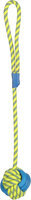 Speelgoed Tofla Trektouw &amp; Knoopbal Blauw &amp; Geel