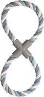 Speelgoed Jim Trektouw &amp; 8-vorm Blauw